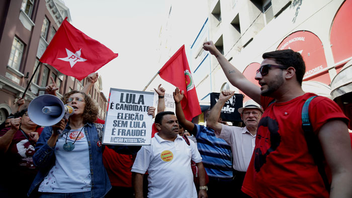 Los militantes del PT se movilizarán en todo el país en favor de la candidatura presidencial de Lula da Silva.
