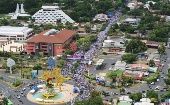 En Managua, miles de nicaragüenses marcharon para exigir justicia y reparación a las víctimas de la violencia opositora.