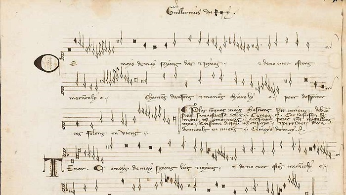 El pergamino musical podría ser el manuscrito más antiguo encontrado hasta ahora.