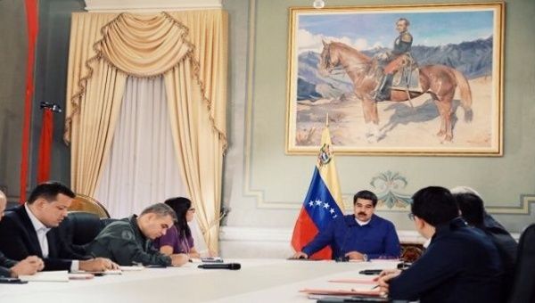  President Nicolás Maduro went to the country to announce the measures to counteract the economic situation of the country.