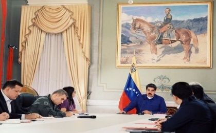  President Nicolás Maduro went to the country to announce the measures to counteract the economic situation of the country.