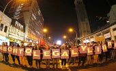 Más de 100.000 personas, en su mayoría mujeres, se reunieron en Santiago de Chile para exigir la despenalización total del aborto.