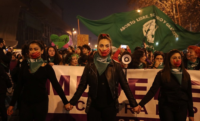 Chile demands access to free and safe abortions.