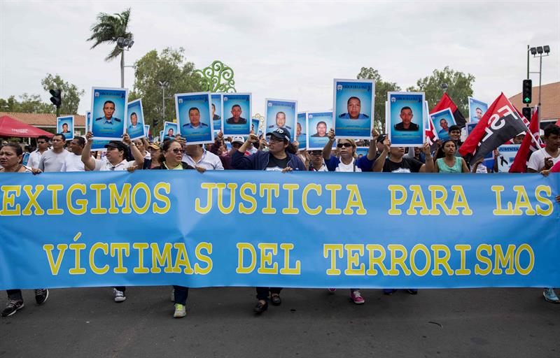 Rosario Murillo informó que esta semana se realizarán caminatas para pedir justicia a las instituciones que se encargan de capturar a los responsables de los focos de violencia.