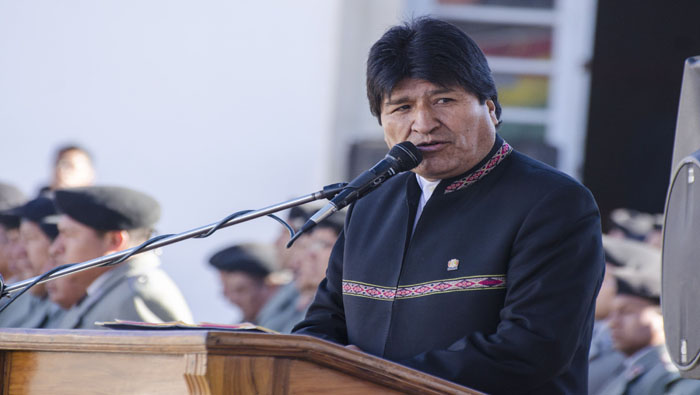 El mandatario boliviano consideró que el proyecto de Trump es 