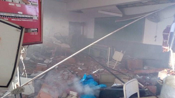 La explosión ocurrió en la escuela pública Nicolás Avellaneda N° 49 de Moreno, en la capital de Argentina.