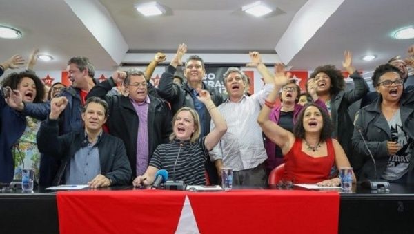 PT and PCdoB have confirmed a left-wing coallition candidacy for the upcoming October presidential elections. 
