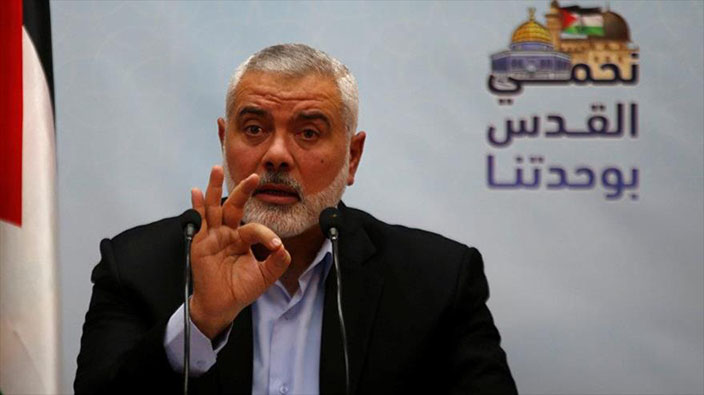 El líder de Hamas hizo un llamado al pueblo árabe palestino para que derrote las intenciones de Israel.