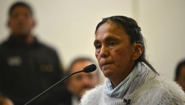 Indigenous Argentinian social leader Milagro Sala started a dry Hunger Strike