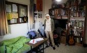 Palestinian poet Dareen Tatour, 35, at her home in Reineh, northern Israel, September 2017.