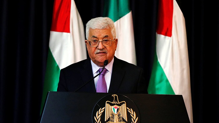 El jefe de Estado palestino, Mahmud Abás inauguró el Consejo Central de la Organización para la Liberación de Palestina (OLP).
