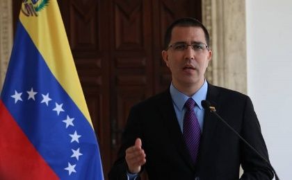 Venezuelan chancellor Arreaza condemned the statements made by his Japanese counterpart, which he described as 