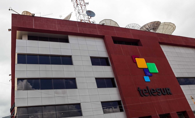 teleSUR headquarters in caracas, Venezuela.