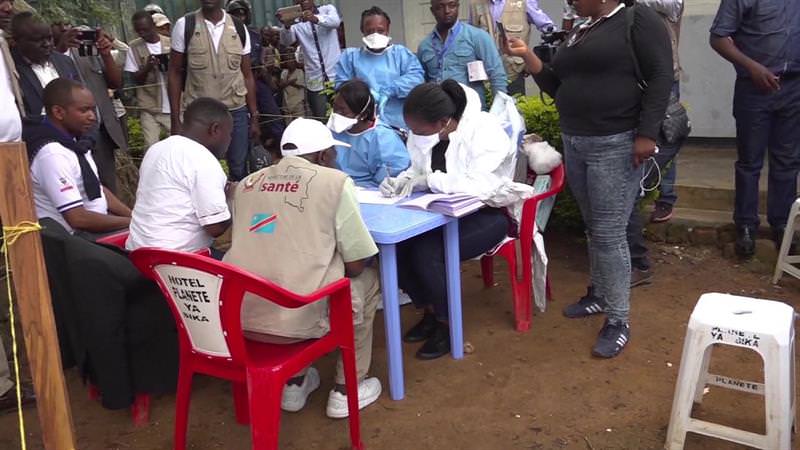 El 8 de agosto comenzó una campaña de vacunación en República Democrática del Congo