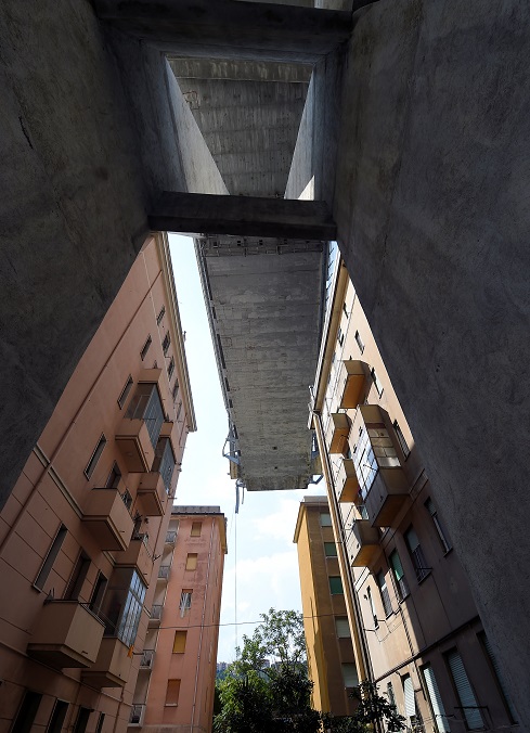 On August 14, a 200-meter section of the Morandi bridge in Genoa gave way in busy lunchtime traffic, killing at least 42 people.