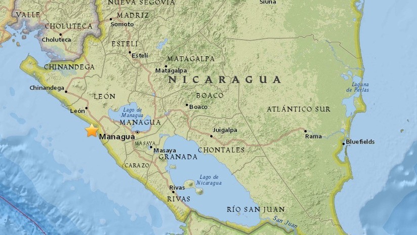 Las autoridades de Nicaragua no han confirmado si el sismo dejó víctimas que lamentar.