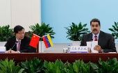 Venezuela y China firmaron 28 acuerdos de cooperación bilateral. 
