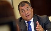 Los abogados del líder ecuatoriano reiteraron que existe una persecución judicial en contra de Rafael Correa.