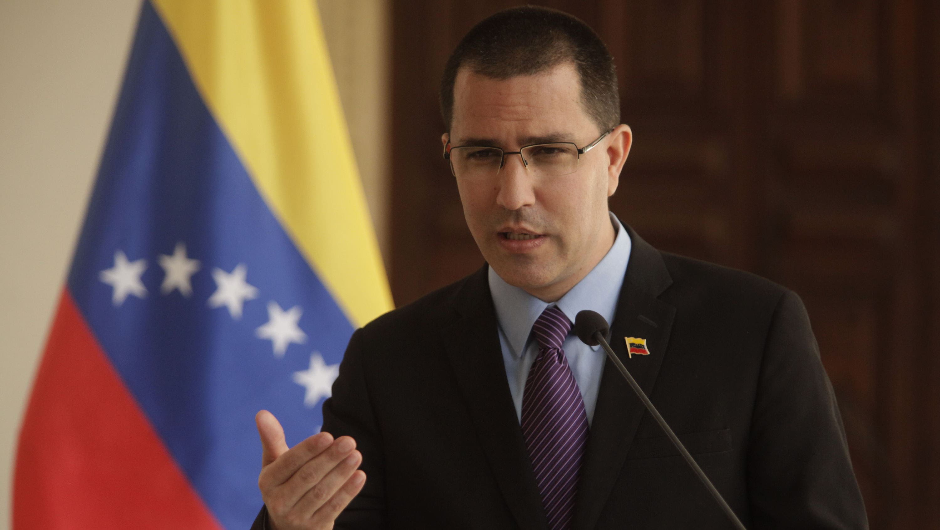 El diplomático venezolano destacó que la Fuerza Armada venezolana se mantuvo en los límites fronterizos venezolanos.