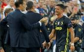 Ronaldo no podrá participar en el partido en casa de la Liga de Campeones contra el Young Boys el próximo 2 de octubre. 