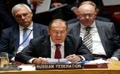 "No hay sustitutos posibles para las armas químicas, deben ser eliminadas", indicó Rusia. 