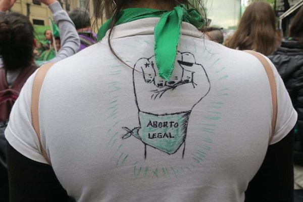 The history of the green scarf as a symbol of abortion rights is 15 years old and had its origins in Argentina.