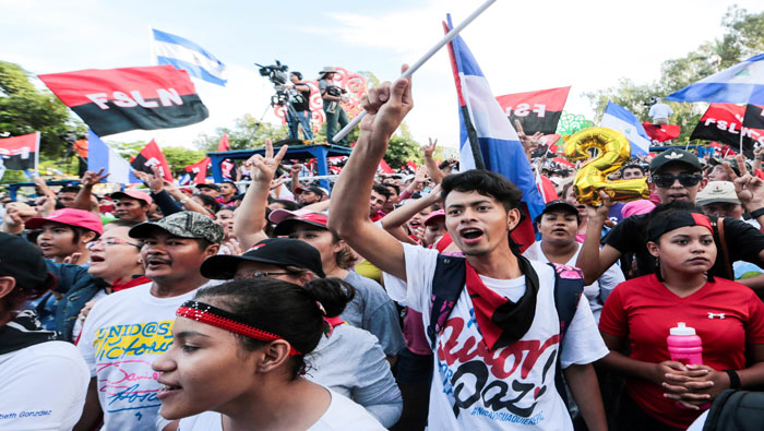 En múltiples ocasiones miles de nicaragüenses han plasmado en las calles su apoyo al presidente Ortega.