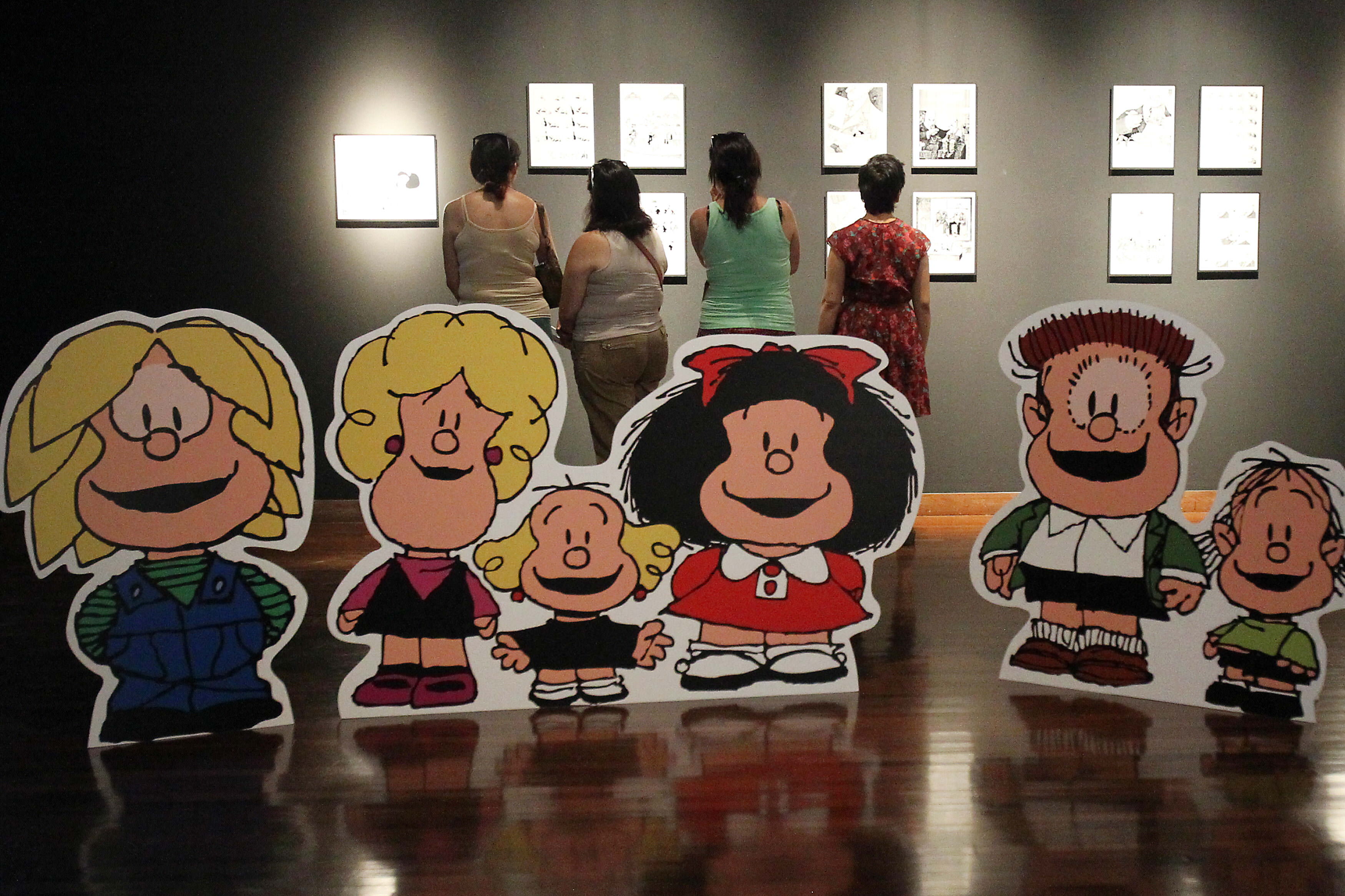 Mafalda es uno de los personajes de historieta más famosos del mundo.