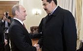 El presidente de Rusia insistió que es necesario dejar al pueblo venezolano decidir el futuro político de su nación. 