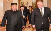 Después de esta visita, la cuarta en 2018, el jefe de la diplomacia norteamericana se desplazará a Seúl para informar del encuentro con Kim al presidente de Corea del Sur, Moon Jae-in.