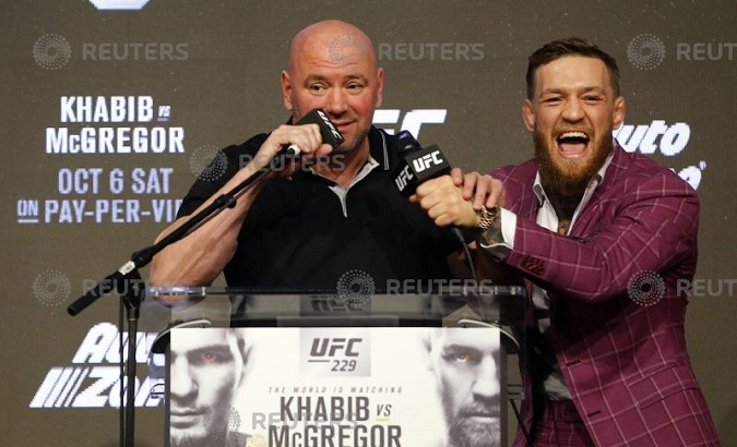 Racist UFC Hits All-Time Low as McGregor Chokes