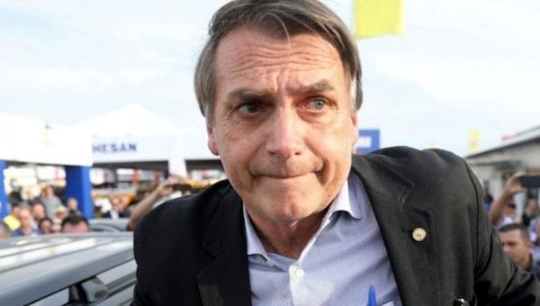 Bolsonaro was noted along with several other politicians including U.S President Donald Trump.