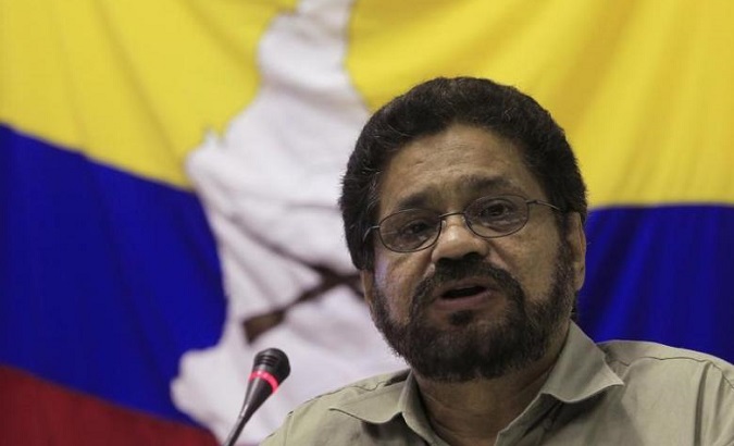 Ivan Marquez openly criticized the Colombian government of having 