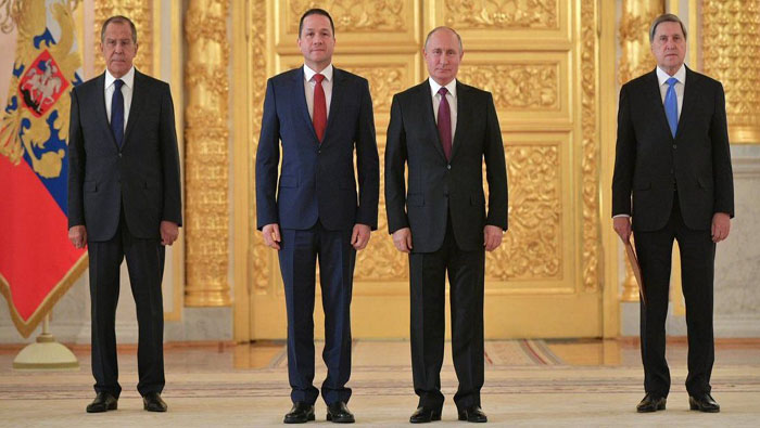 El mandatario ruso reiteró su compromiso en el fortalecimiento de las relaciones bilaterales y de cooperación comercial.
