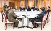 Esta reunión deriva de los tratados firmados por las dos Coreas para el desarme del área de seguridad conjunta.