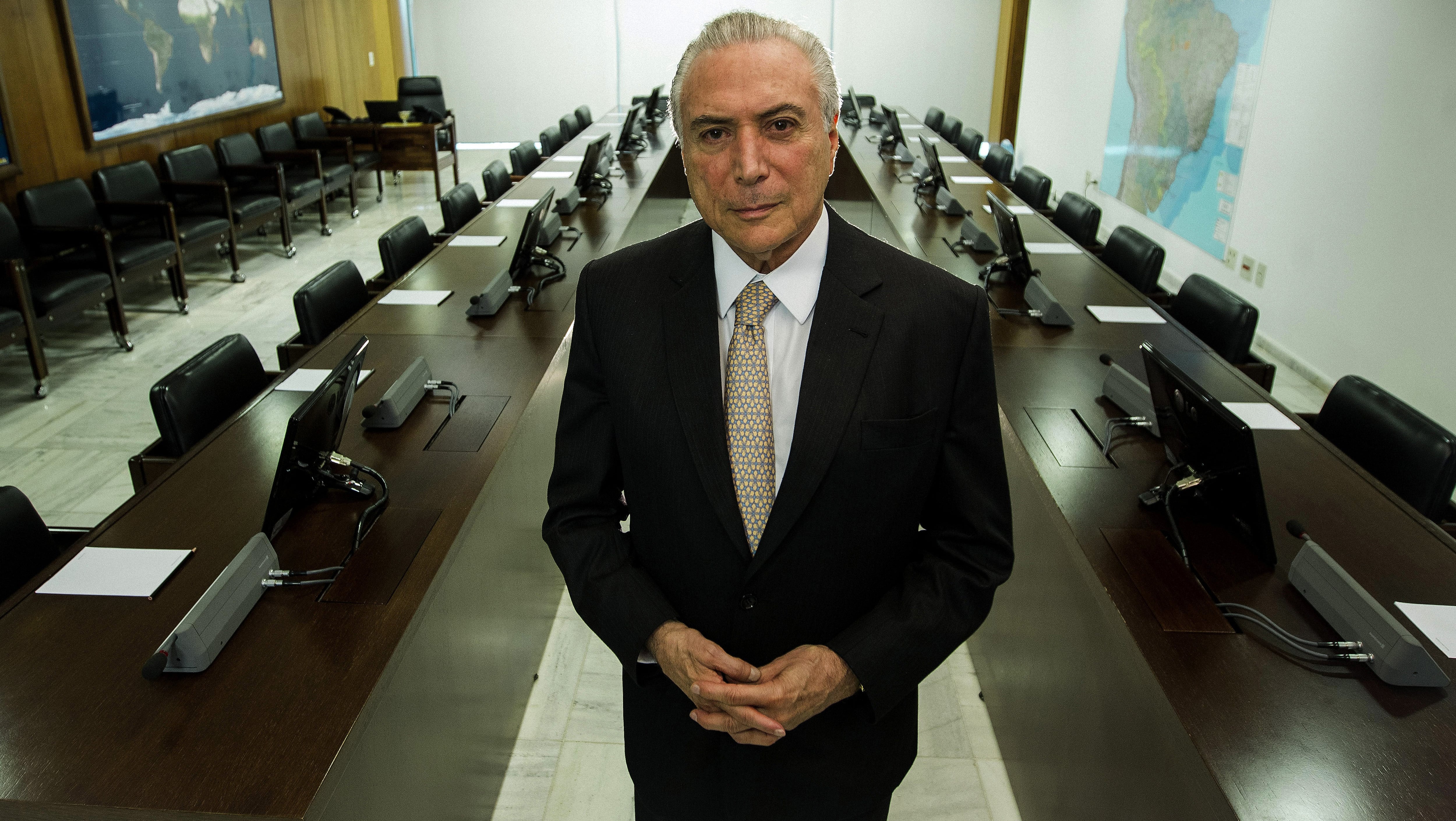 El presidente de facto, Michel Temer, ya ha sido denunciado en dos ocasiones en 2017 por la Fiscalía de Brasil ante presuntos hechos de corrupción.