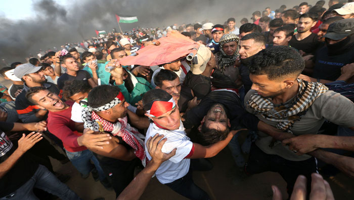 Desde el inicio de la Gran Marcha del Retorno el pasado 30 de marzo, 200 palestinos han muerto y más de 22.000 fueron heridos en las represiones del Ejército israelí.