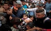 900 personas de los miles que forman la caravana, ingresaron al país de manera ilegal, comunicaron autoridades de México.