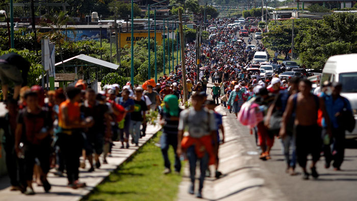 Ya son miles los centroamericanos los que se trasladan a Estados Unidos.