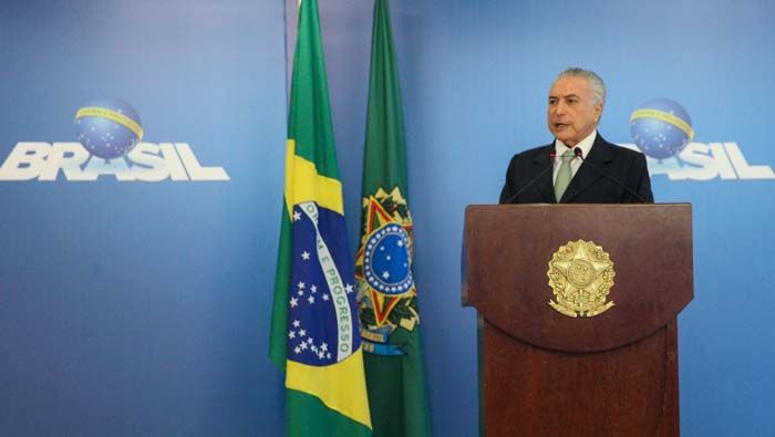 Justicia brasileña mantiene causas contra el presidente de facto Michel Temer
