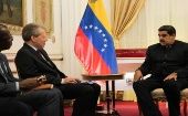 El presidente Maduro conversó con representantes de la ONU sobre los proyectos de desarrollo conjunto en educación, salud y alimentación, entre otros.