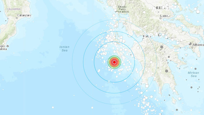 El terremoto más fuerte se sintió en al menos nueve países cercanos: Grecia, Malta, Libia, Italia, Macedonia, Albania, Bosnia, Bulgaria y Turquía.