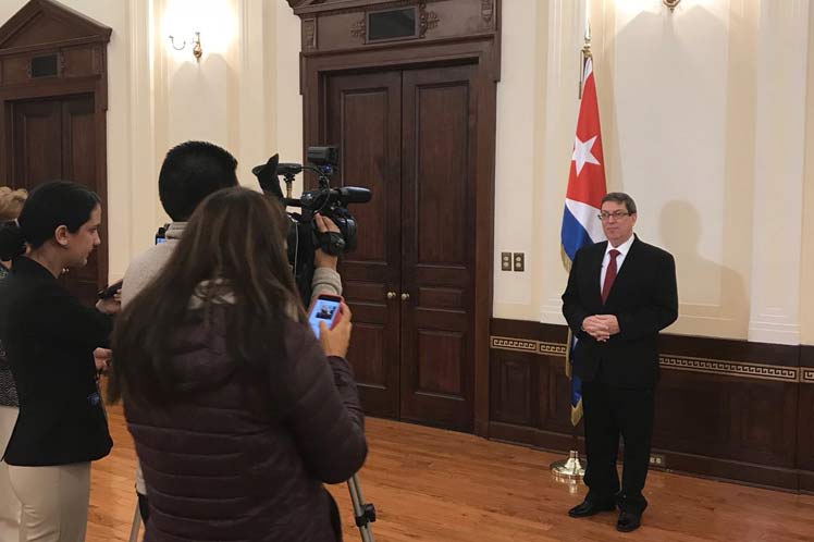 “Washington en sus intentos de incrementar la hostilidad contra Cuba no ha tenido límites en crear dificultades a la Asamblea General
