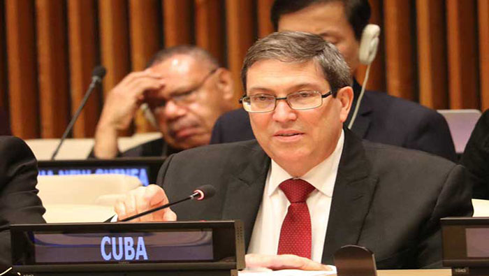 Previamente, el canciller cubano Bruno Rodríguez denunció que la delegación estadounidense presentó ocho enmiendas para dilatar la votación.