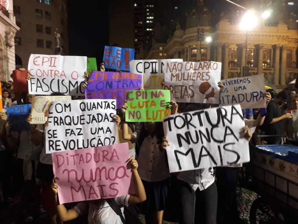Los brasileños reiteran que se mantendrán en las calles luchando para que prevalezca los valores y libertades democráticas.