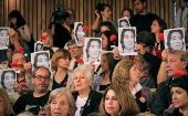 Los familiares de las víctimas de esta causa se hicieron presentes, en la sala del Tribunal Oral Federal de Córdona, llevando los rostros de sus seres queridos.