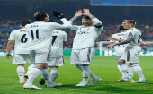 Con esta victoria el Real Madrid consigue igualar la primera posición del grupo G con la Roma FC.