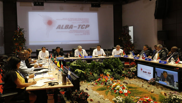 A principios de año se llevó a cabo en Caracas una reunión de trabajo sobre temas económicos.