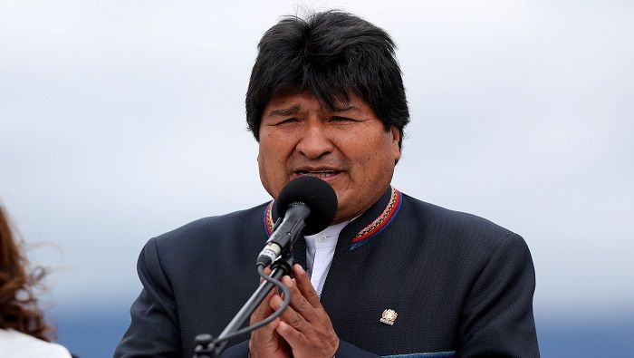 El presidente Evo Morales afirma que defenderá su dignidad y la soberanía del territorio boliviano.