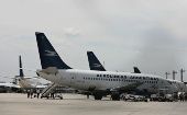 Trabajadores de Aerolíneas Argentinas han denunciado el incumplimiento salarial por la empresa.  